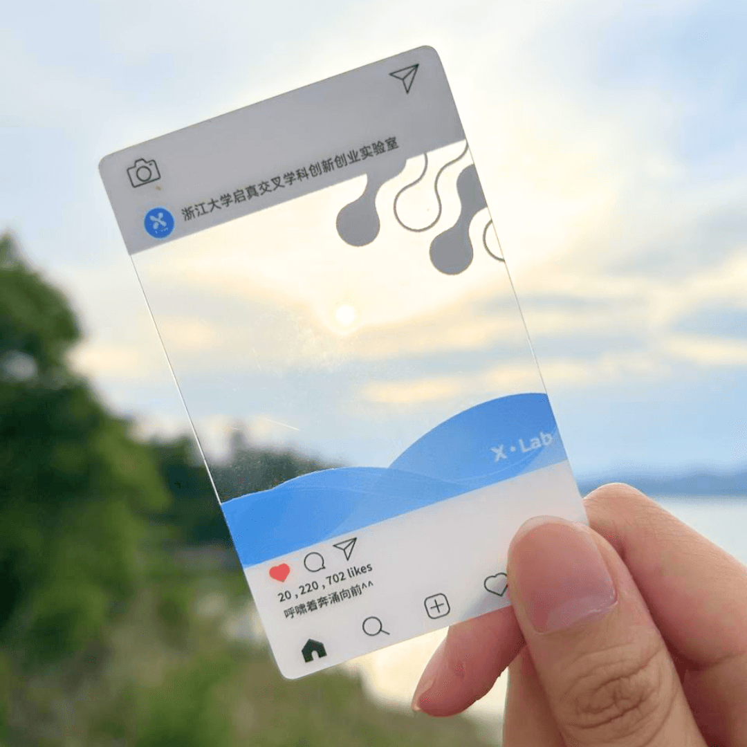 X-Lab合影透卡