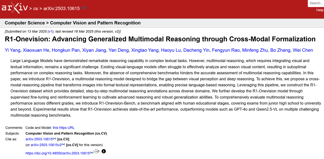 跨模态形式化的广义多模态推理框架